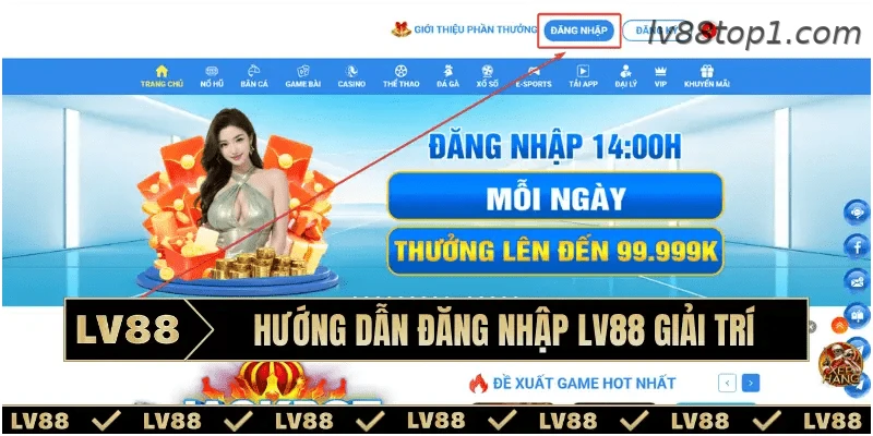 Hướng dẫn đăng nhập LV88 – Trải nghiệm giải trí mượt mà