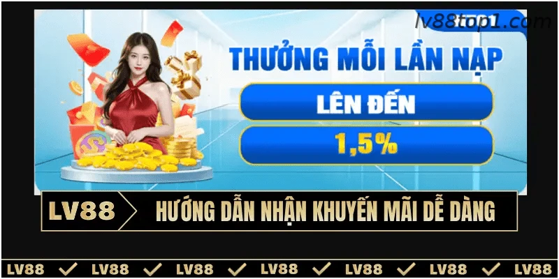 Cách nhận khuyến mãi LV88 dành cho hội viên